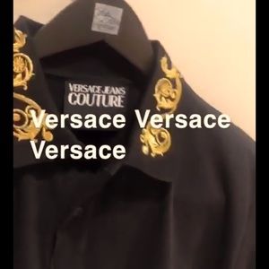 Versace Couture polo style shirt